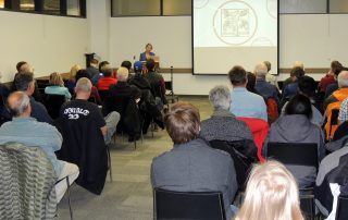 Cailin O'Connor delivers public library lecture