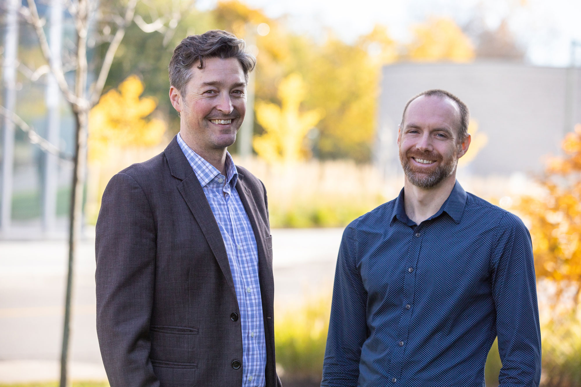 instituteleadership Rotman Director Chris Smeenk and Associate Director Eric Desjardins